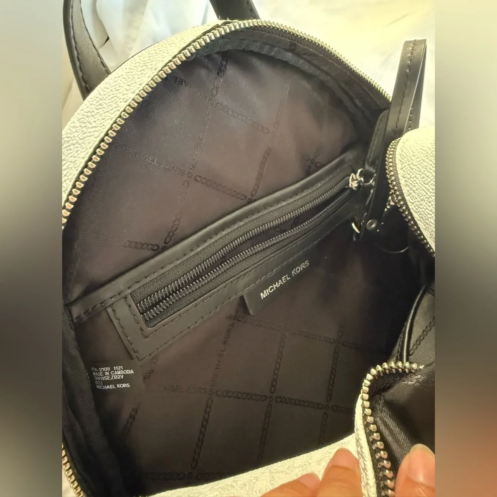 Michael Kors Rhea Zip Backpack - Picture 8 of 8